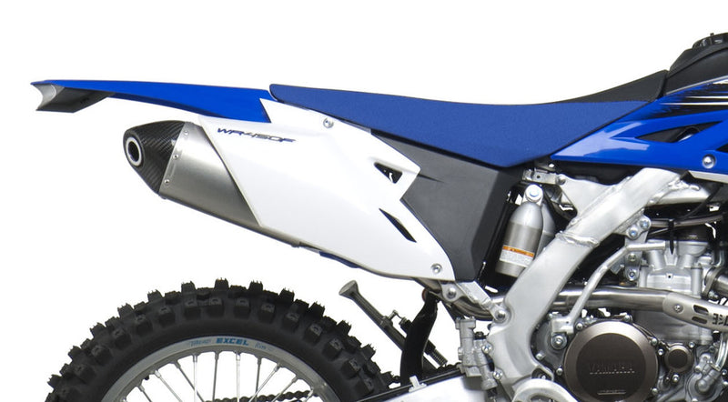 Yoshimura RS-4 Header Canister END CAP Exhaust System SS-AL-CF - 234700D320 Yamaha WR 450 2012-2015