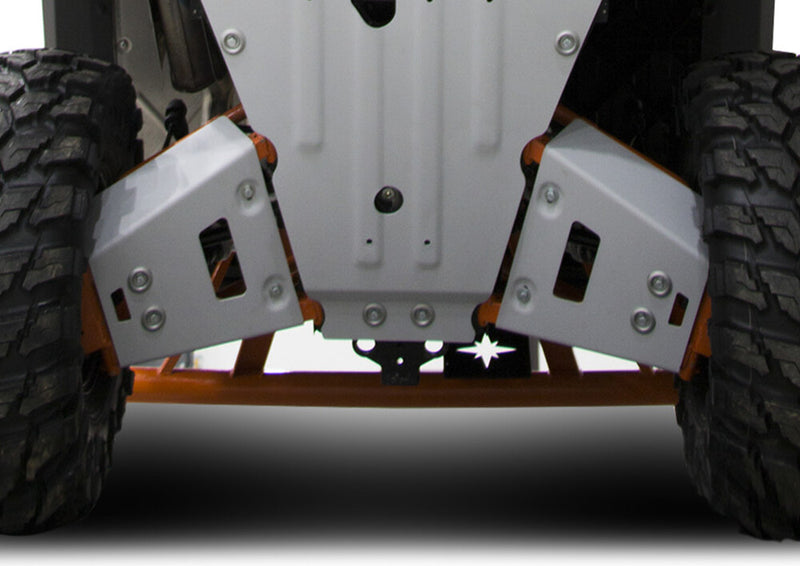 Rival Powersports Usa Rear A ARM Guards Alloy - 24.7448.1-5 Polaris Ranger 2018-2023
