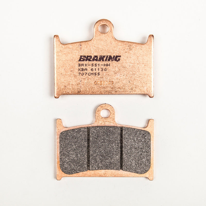 Braking Brake PAD SET Sintered Sport - 707CM55 For Triumph Motorcycles 1993-2016 | Yamaha FZR750R / 750 / 250 1989-1992