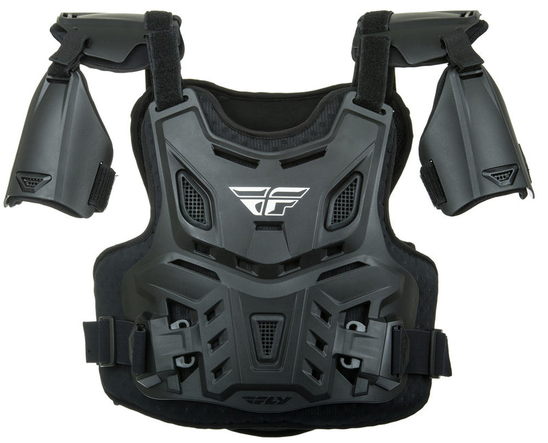 Fly Racing 36-16060 36-16060 YTH CE BLK YOUTH CE REVEL ROOST GUARD BLACK