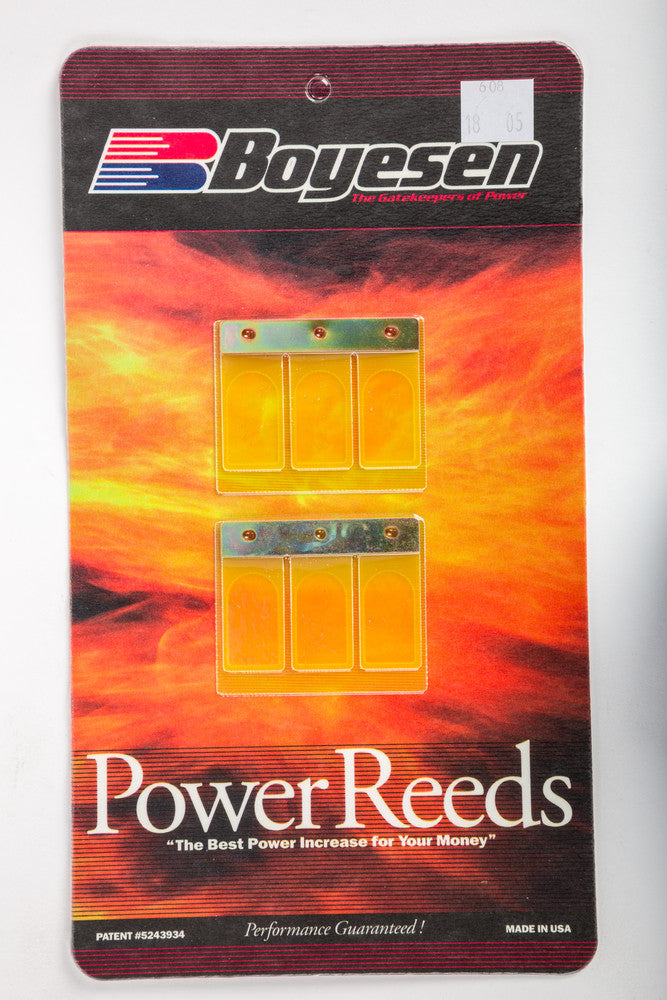 Boyesen Motorcycle Reeds - 608 For Kawasaki Dirt Bikes 1974-1982 | Husqvarna CR 125 / WR 125 1995-2004 | Suzuki RM 125 1982-1983