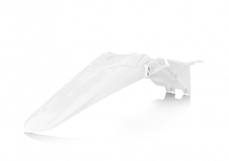 Acerbis Rear Fender White - 2685890002 Yamaha Dirt Bikes 2018-2024