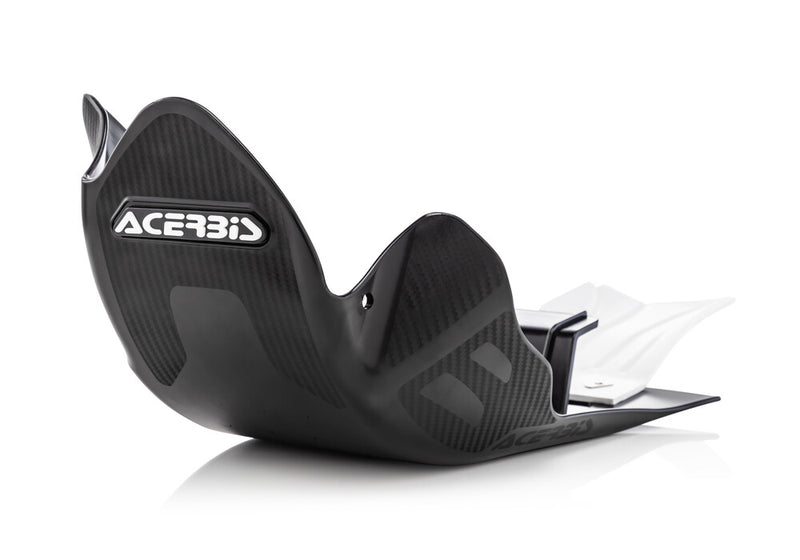 Acerbis Skid Plate Black White - 2742671007 Suzuki RMZ 250 2019-2025