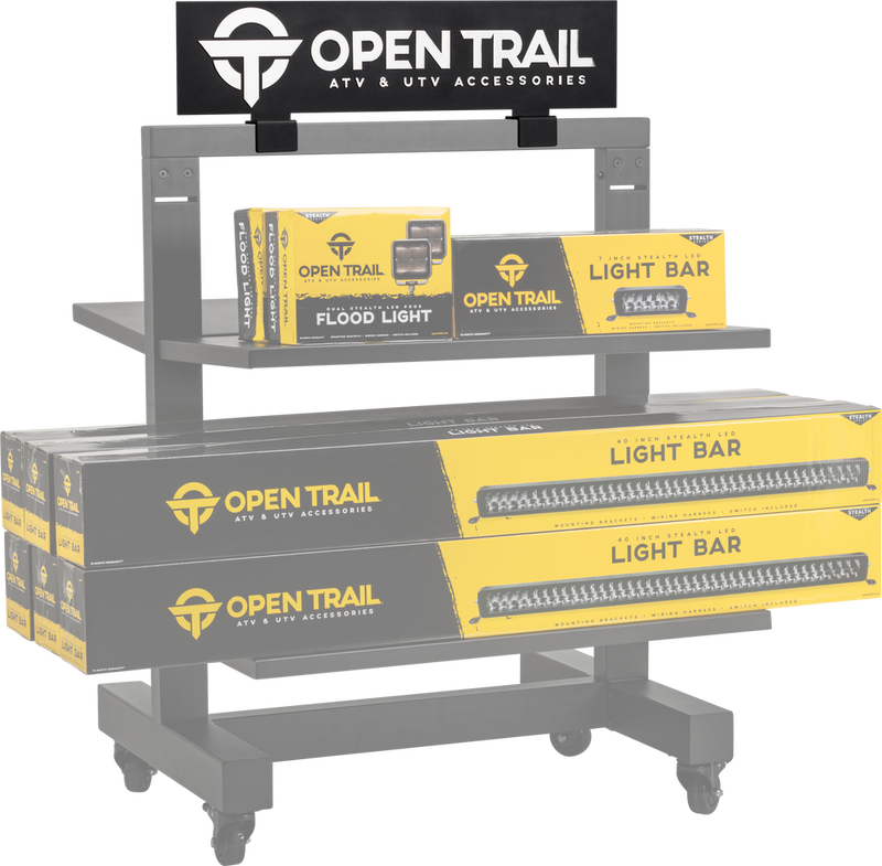 Open Trail 99-0148 30" HEADER OPEN TRAI BATTERY DISPLAY OPEN TRAIL HEADER