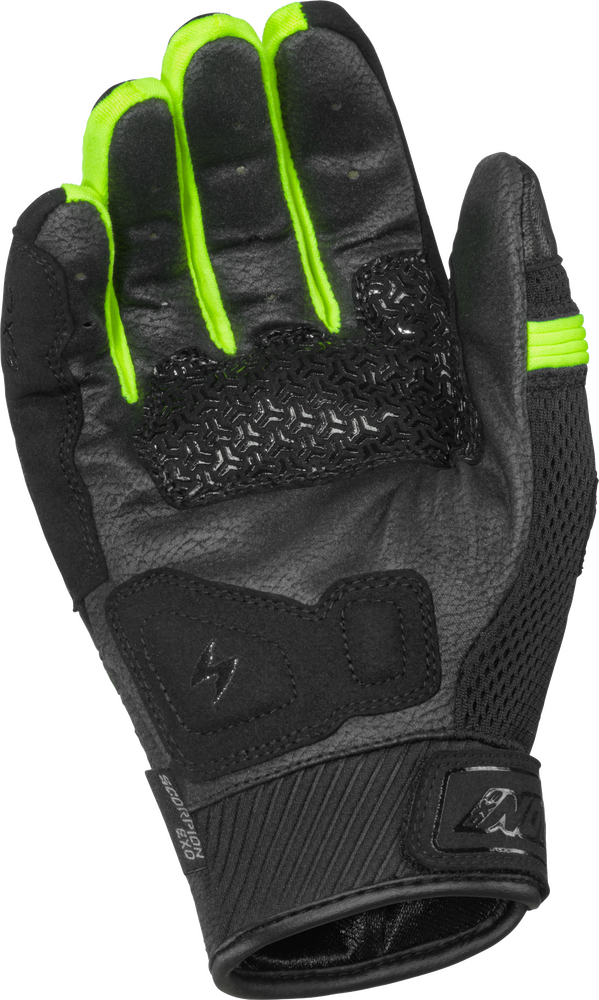 Scorpion Exo 75-58222X G21-067 COOL HAND PRO GLOVES BLACK/HI-VIZ 2X
