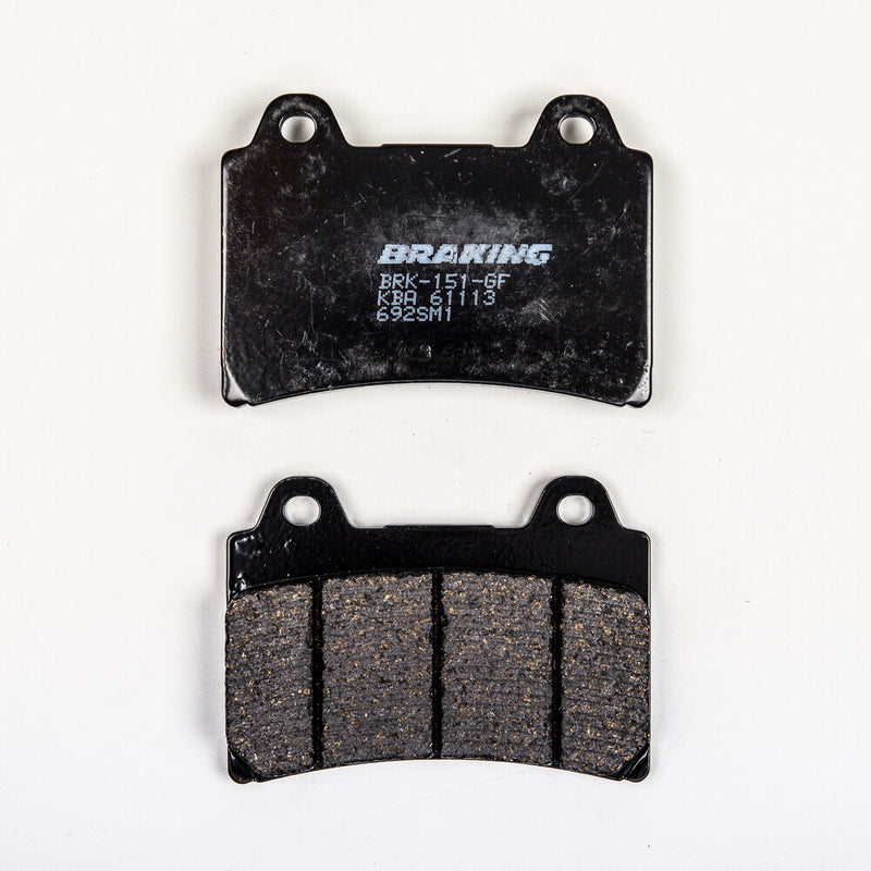 Braking Brake PAD SET Semi-Metallic - 692SM1 Yamaha Motorcycles 1987-2009