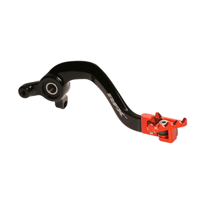 RFX Rear Brake Pedal Orange Folding-TIP - FXRB 50300 99OR KTM SX 65 2009-2023