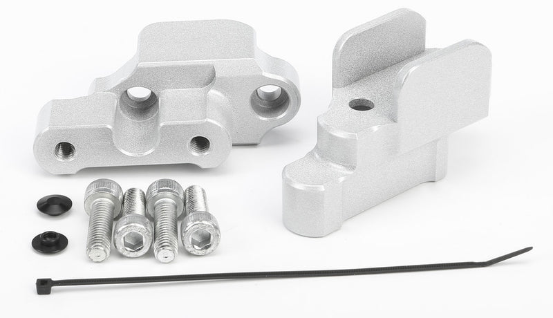 Helibars Handlebar Risers Silver - HR05102 BMW 1200 / R1200RS / R1250RS / 1250 2015-2024