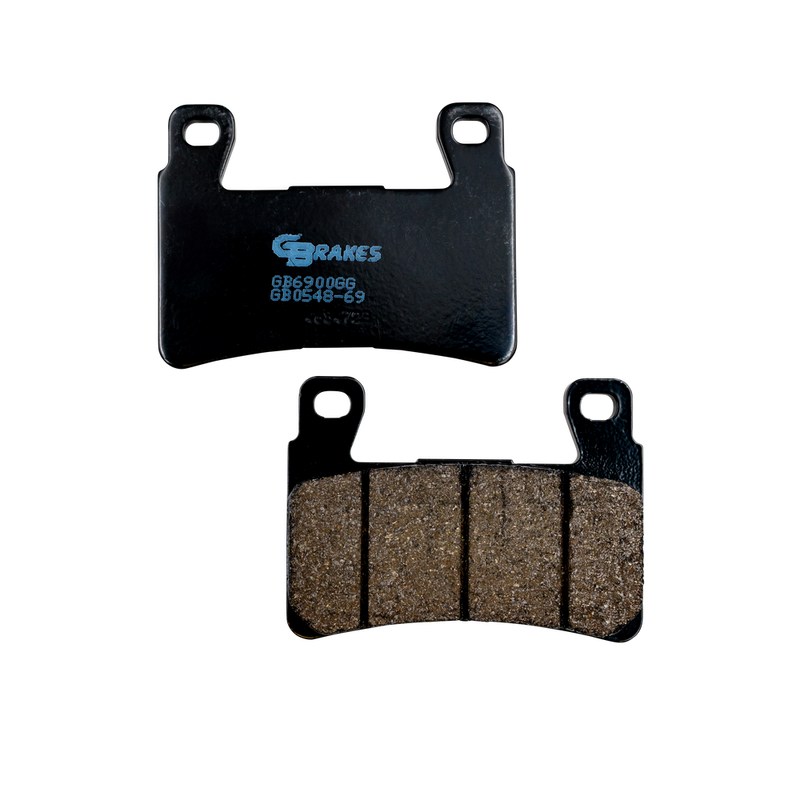 Gbrakes Brake Pads Semi Metallic - GB0548-69 For Harley Sportster / Softail 2009-2012 | Kawasaki Ninja 2013-2024