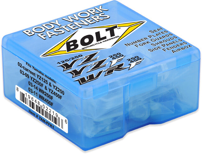 Bolt Full Plastic Fastener Kit - YAM-PFK1 Yamaha Dirt Bikes 2002-2021