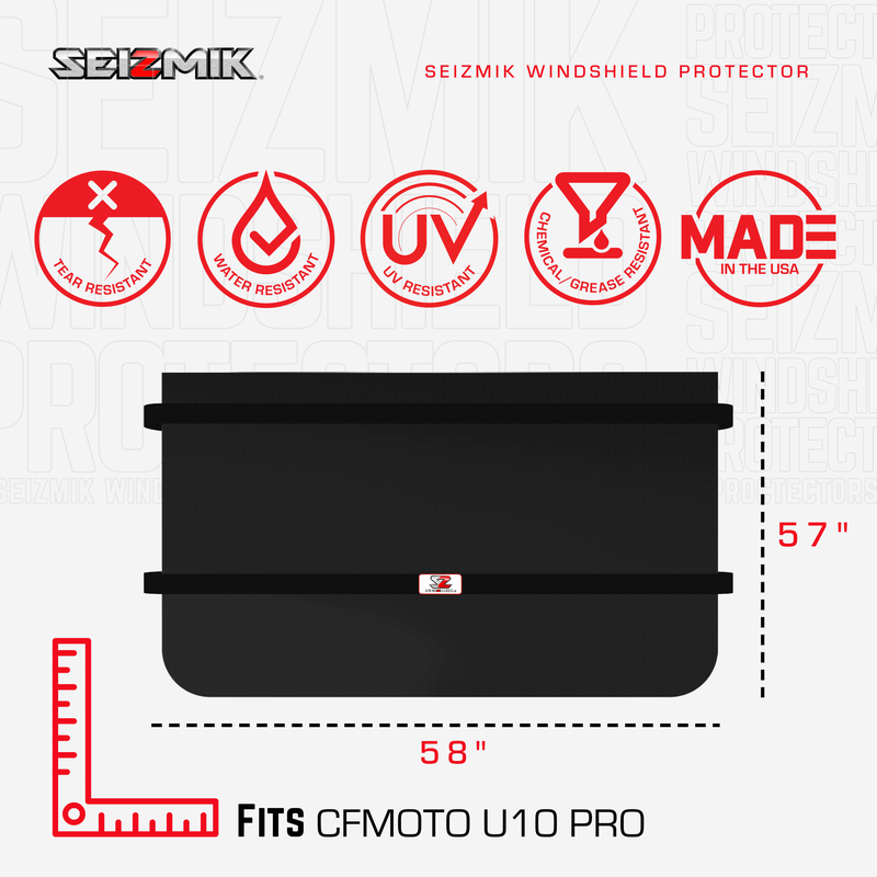 Seizmik 63-10128 66-10128 WINDSHIELD PROTECTOR CFMOTO
