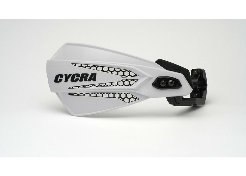 Cycra 714-1136 1CYC-0057-42X MX-RACE HANDGUARDS WHITE/BLACK