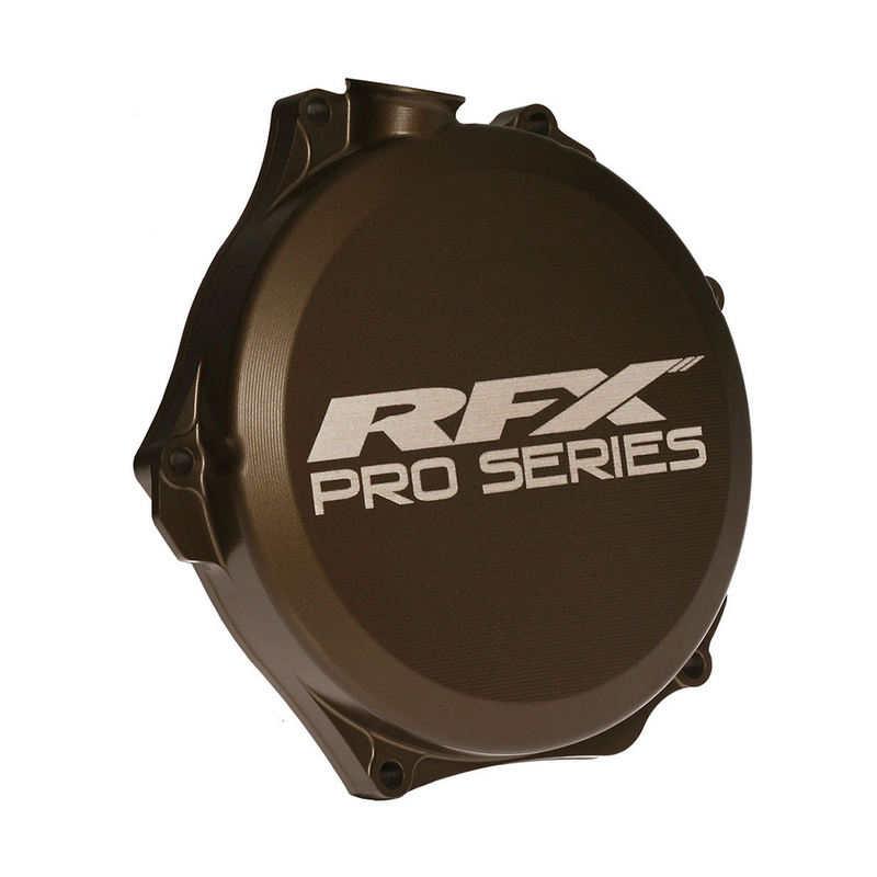 RFX Clutch Cover Hard Anodized - FXCC 30100 99H2 Suzuki RMZ 250 2007-2025