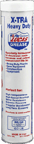 Lucas 58-5296 10301-30 X-TRA HEAVY DUTY GREASE 14.5OZ CARTRIDGE