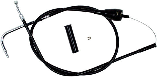 Motion Pro Black Vinyl Idle Cable - 06-0362 For Harley Touring 2002-2007