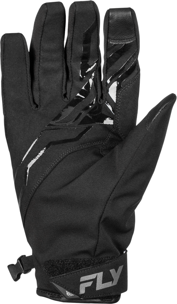 Fly Racing 371-055M 371-055M TITLE GLOVES GREY/BLACK/RED MD