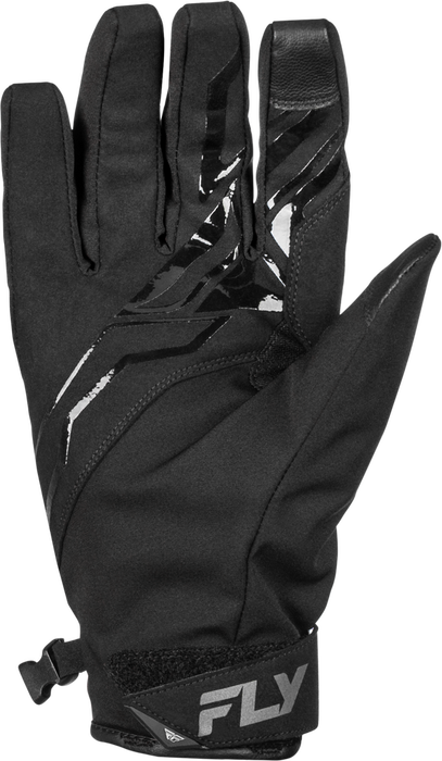 Fly Racing 371-0552X 371-0552X TITLE GLOVES GREY/BLACK/RED 2X