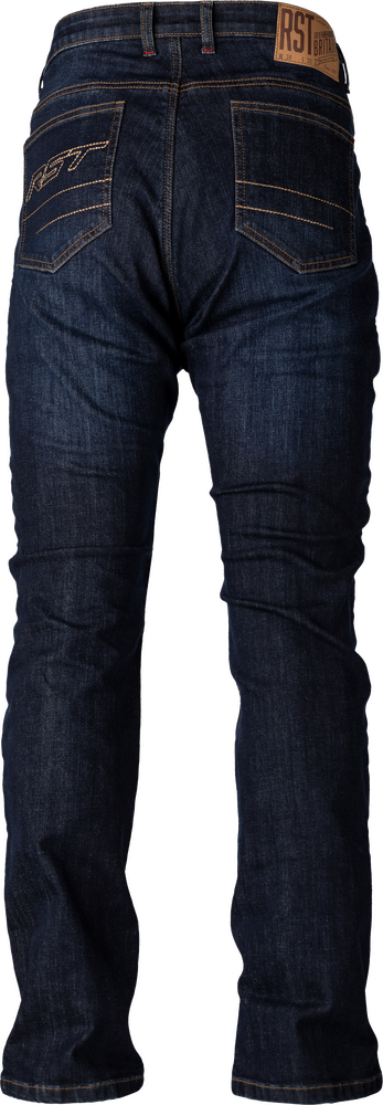 Rst 556-3059112 103059D.BLU-12 WOMENS STRAIGHT LEG 2 JEANS DARK BLUE MD