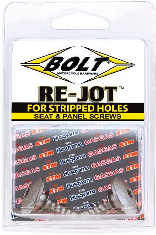 Bolt 020-00019 REJOT-SHS EURO RE-JOT SEAT/PANEL SCREWS FOR STRIPPED HOLES IN PLASTICS