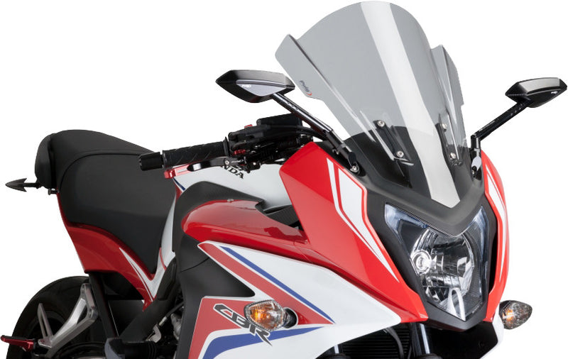 Puig Hi-Tech Parts Windscreen Touring Smoke - 7595H Honda CBR650F / CBR650R 2014-2016