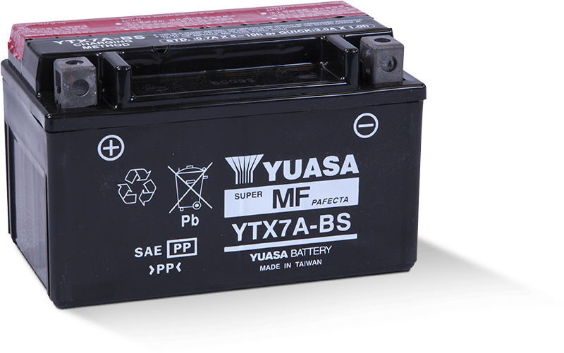 Yuasa Battery YUAM32X7A Yuasa YTX7A-BS Maintenance Free AGM 12-Volt Battery W/bottle - User 1