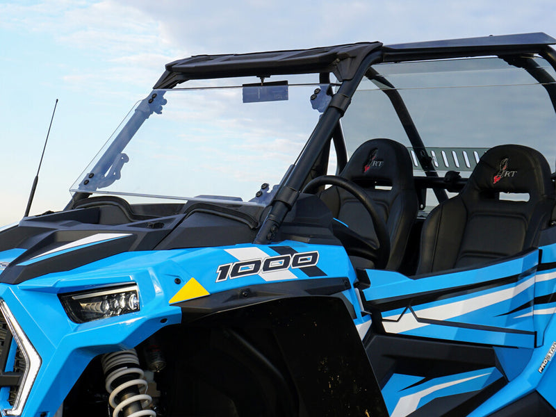 Spike D-2 Full Tilting Windshield - RZRXP19WS1000 Polaris 1000 Ride Command 4x4 2019