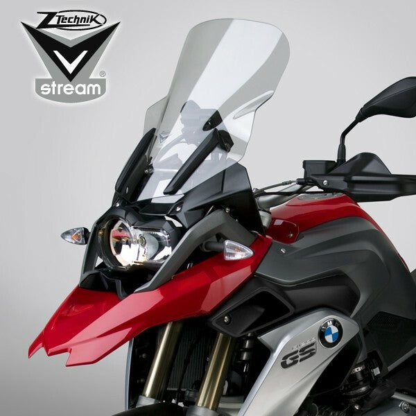 ZTechnik Vstream Windscreen Tall Tour Clear - Z2487 BMW 1200 / 1200 Adventure / 1250 / 1250 Adventure 2013-2024
