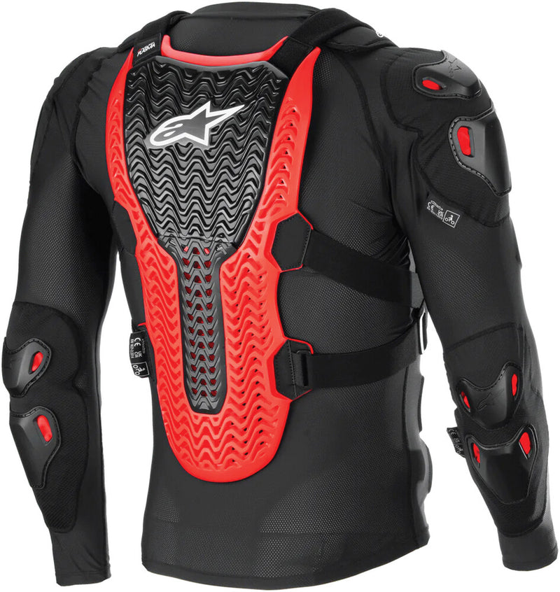 Alpinestars 482-00077S 6507625-132- S BIONIC XTR PLASMA PROTECTION JACKET BLACK/RED/WHITE SM