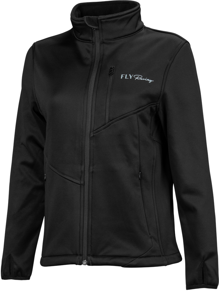 Fly Racing 354-6340XS 354-6340XS WOMEN'S MID-LAYER JACKET BLACK XS
