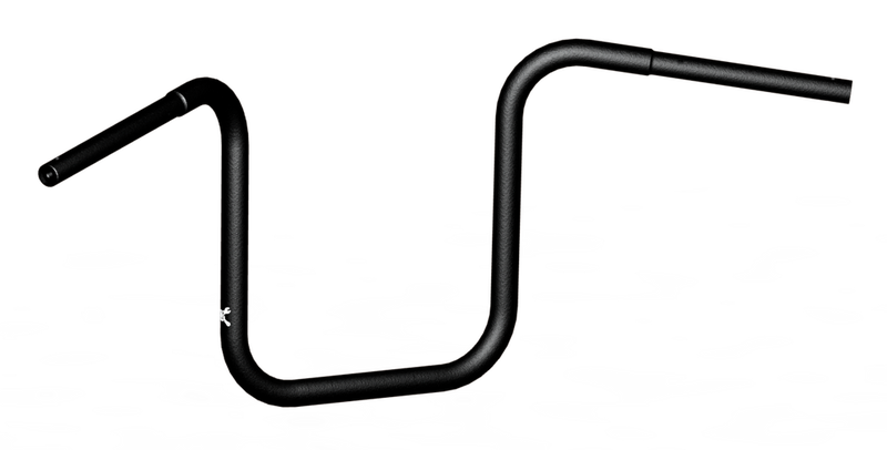 Burly Brand Ape Hangers 12" Black - B12-1700TFB Honda Rebel / CMX1100T Rebel / Rebel 1100 2021-2025