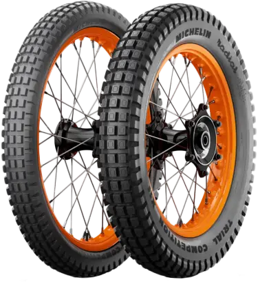 Michelin 87-9554 14930 TIRE X11 TRIAL COMPETITION RR 4.00R18 64M BIAS TL
