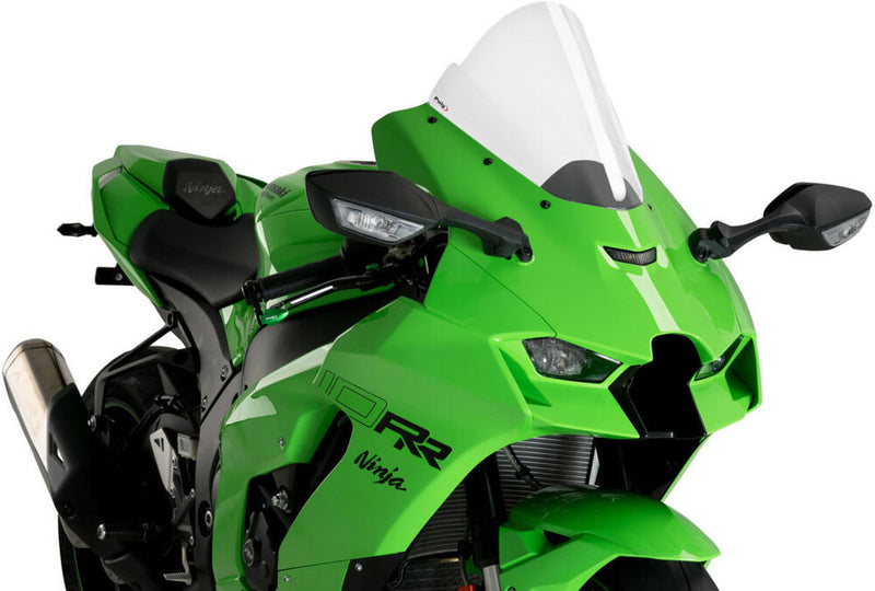 Puig Hi-Tech Parts Windscreen Z-Racing Clear - 20541W Kawasaki Ninja 2021-2026