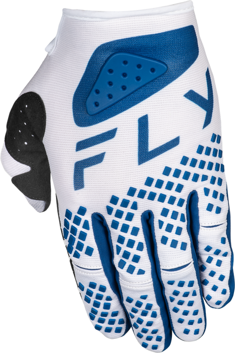 Fly Racing 378-5113X 378-5113X KINETIC CENTER GLOVES WHITE/NAVY 3X
