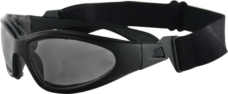 Bobster 26-4905 GXR001 GXR SUNGLASSES BLACK W/SMOKE LENS