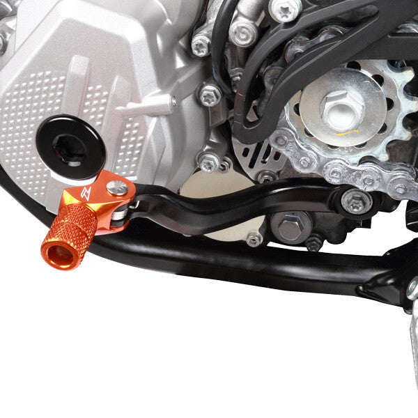 Zeta 634-4423 ZE90-4423 FORGED SHIFT LEVER ORANGE KTM