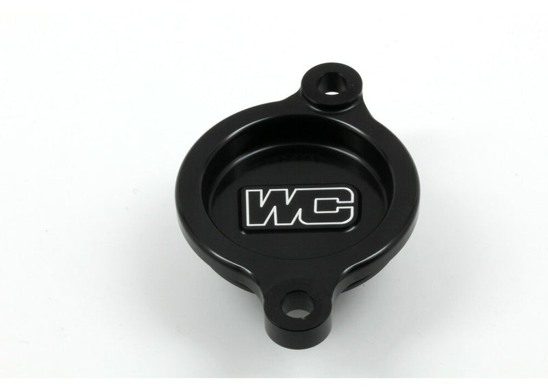 Works OIL Filter Cover Black - 27-026 Honda CRF450R / CRF450RX / CRF450RWE 2017-2024