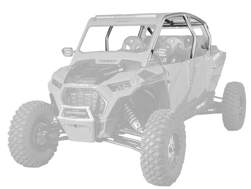 Pro Armor CAB Only Cage With NO Intrusion Sparkle Silver Metallic - P188C047SSM Polaris RZR 2019-2021