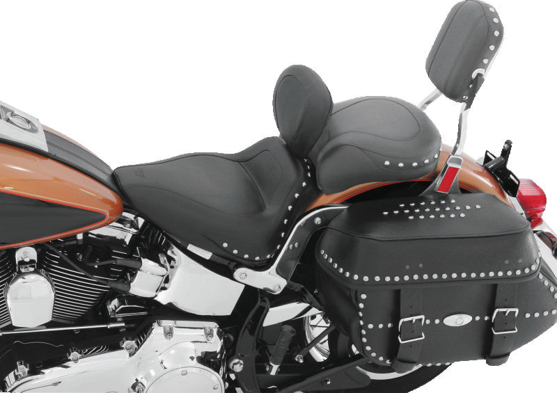 Mustang Motorcycle 75851 Mustang 04 Suzuki VZ1600 Marauder, 04-05 Boulevard M95 Sport Touring 2PC Seat - Black - Photo - Primary