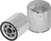 S&S Cycle 310-0240 Shovelhead Models Oil Filters - Chrome - 12 Pack - Photo - Primary