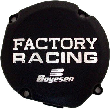 Boyesen Factory Racing Ignition Cover Black - SC-23B Suzuki RM 250 1996-2008