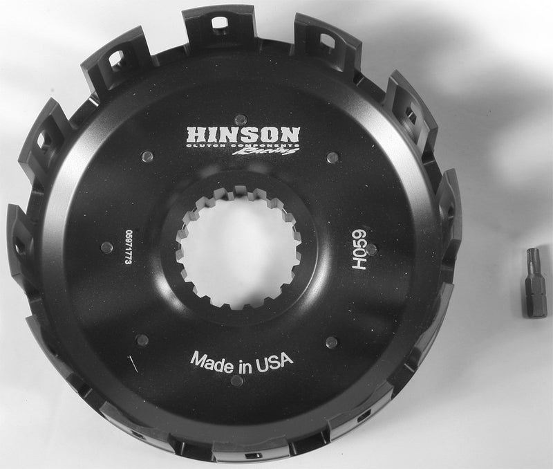 Hinson Racing Billet Clutch Basket - H059 Honda CR500R 1990-2001