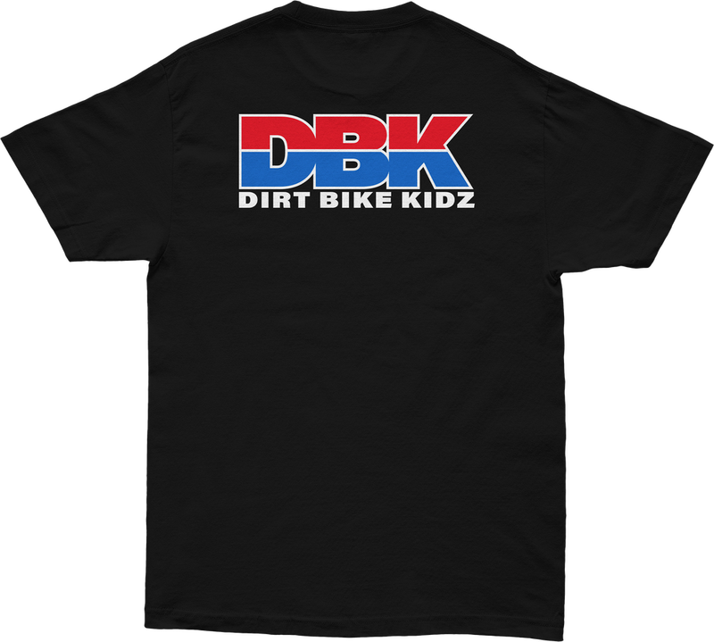 Dbk 325-00050M AT-RIDEDBK-M RIDE DBK TEE BLACK MD