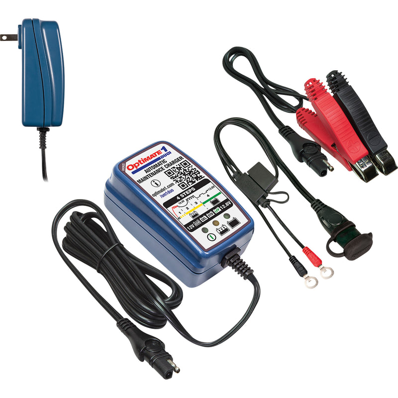 TECMATE 3807-0570 TM-401A Optimate™ 1 Voltmatic Bronze Series Battery Charger/Maintainer 0.6A Battery Charger/Maintainer
