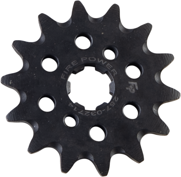 Fire Power Front CS Sprocket Steel 14T - FPC-327-14-1 Honda XR250R / XR250L / CRF150F / CRF230F 2003-2017