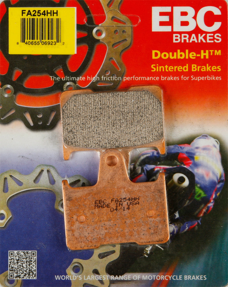 EBC Brake Pads - FA254HH For Harley Sportster 2014-2018 | Suzuki 1000 / 600 / 750 2001-2006