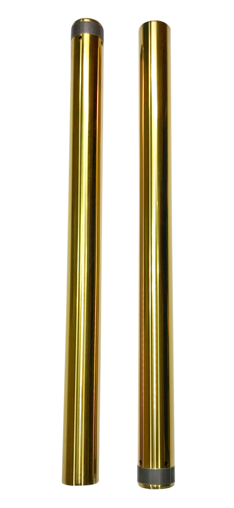 Pro One Gold Fork Tubes 49MM 22 7/8" - 105125G For Harley Touring 2014-2022