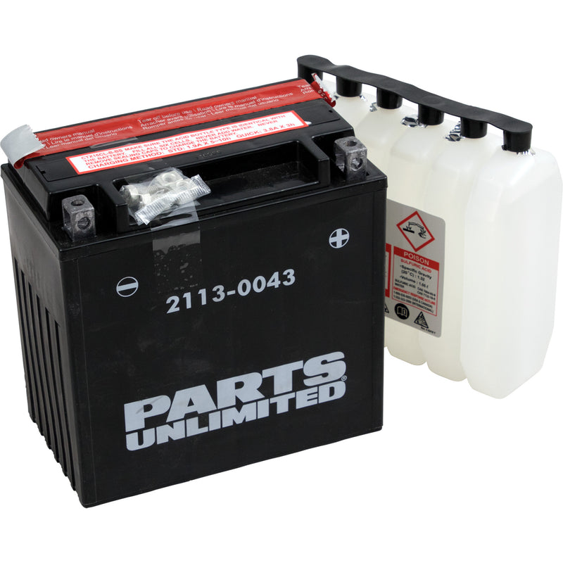 Parts Unlimited Battery - 2113-0043 For Yamaha Watercraft 2009-2018 | Sea-Doo 3D 2005-2007