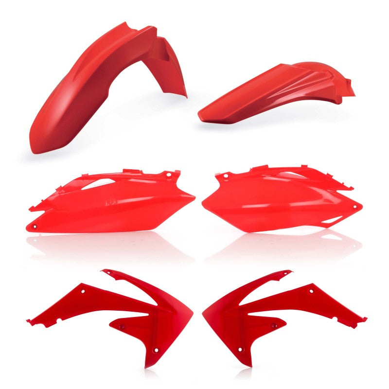Acerbis 2141860227 09-13 Honda CRF250R/ CRF450R Plastic Kit - 00 CR Red - Photo - Primary