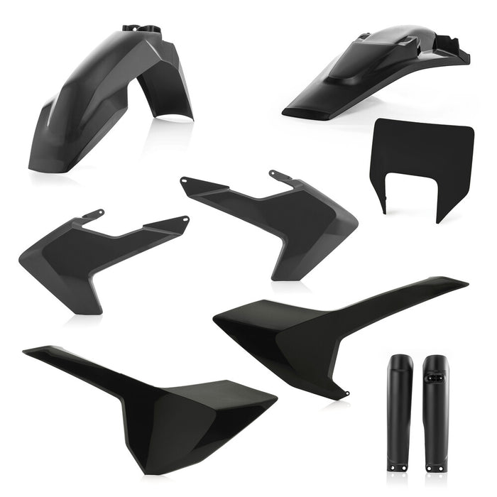 Acerbis 27334-30001 2733430001 FULL PLASTIC KIT BLACK