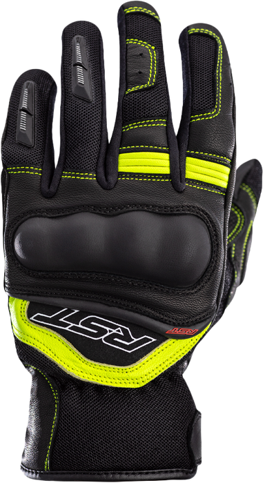 Rst 556-2673411 102673F.YEL-11 URBAN AIR 3 MESH CE GLOVE BLACK/FLO YELLOW XL